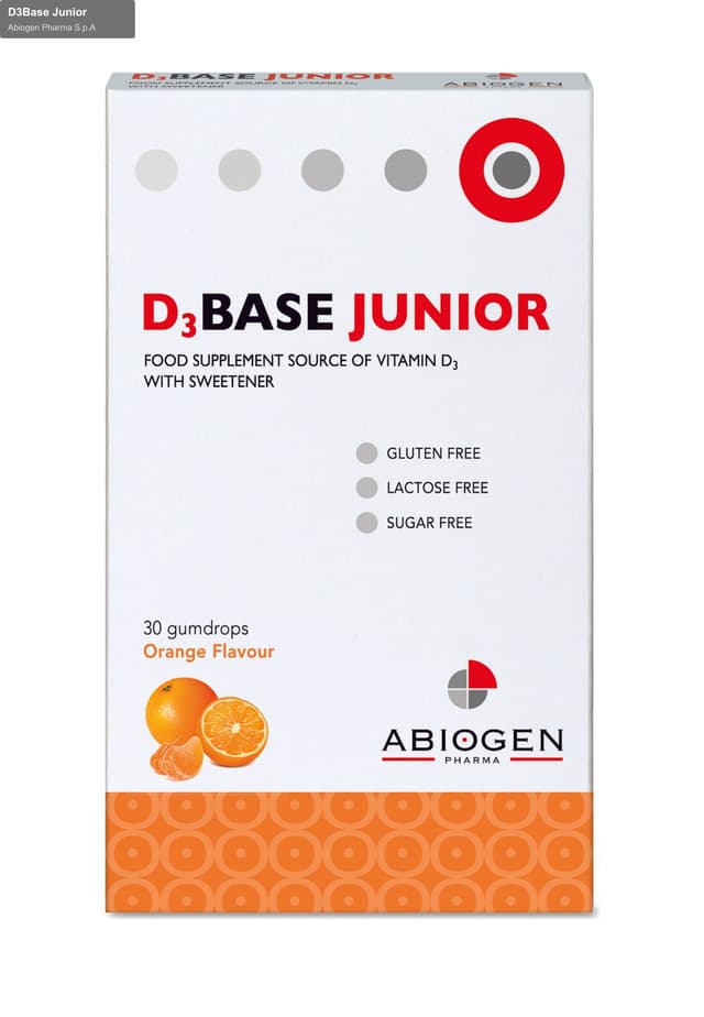 Abiogen Pharma S.p.A sell "D3Base Junior"