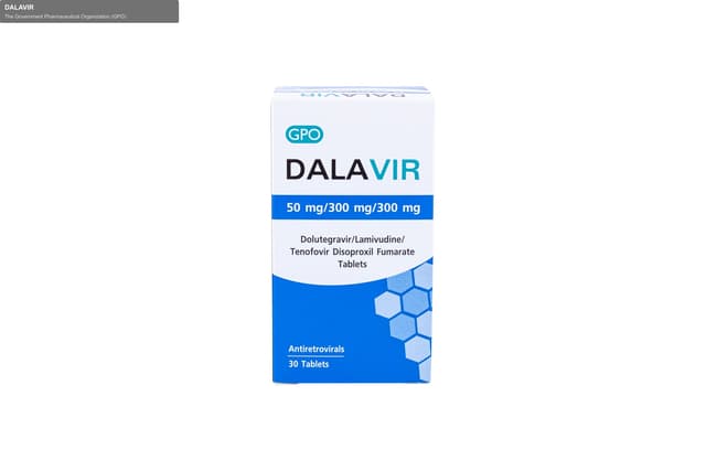 The Government Pharmaceutical Organization (GPO) sell "DALAVIR"