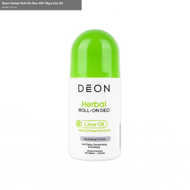 Health Convoy sell "Deon Herbal Roll-On Deo 48H 56g-Lime Oil"