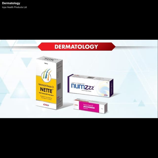 Icpa Health Products Ltd sell "Dermatology"