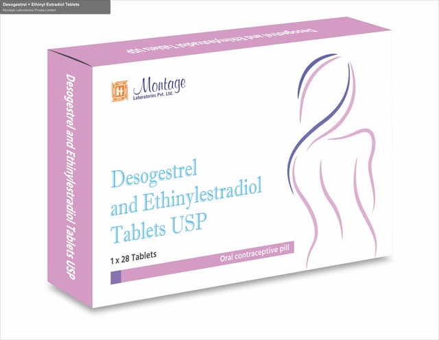Montage Laboratories Private Limited sell "Desogestrel + Ethinyl Estradiol Tablets"