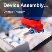 Vetter Pharma-Fertigung GmbH & Co. KG sell "Device Assembly and Packaging"
