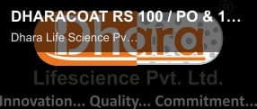Dhara Life Science Pvt Ltd sell "DHARACOAT RS 100 / PO & 12.5"