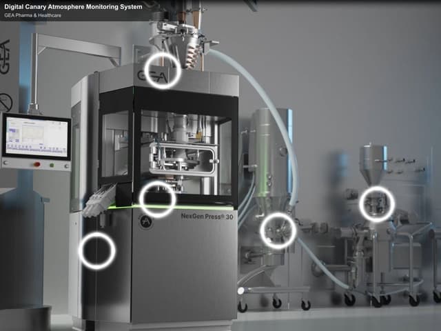 GEA Pharma & Healthcare sell "Digital Canary Atmosphere Monitoring System"
