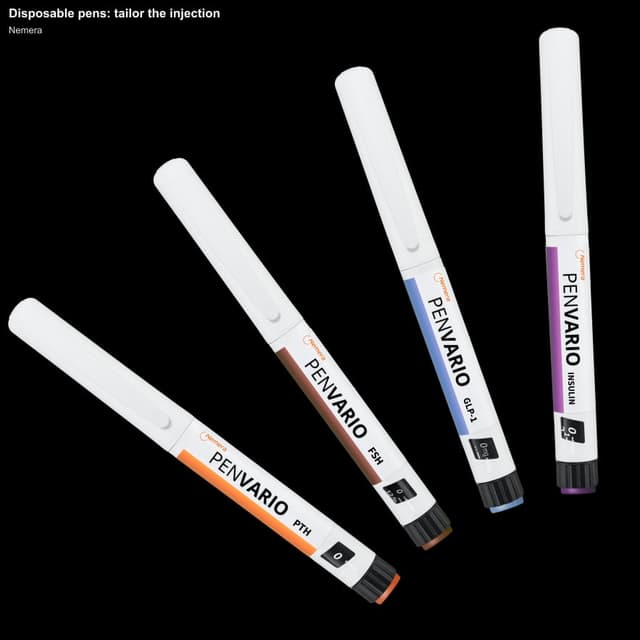 Nemera sell "Disposable pens: tailor the injection"