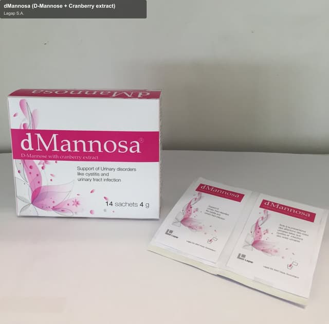 Lagap S.A. sell "dMannosa (D-Mannose + Cranberry extract)"
