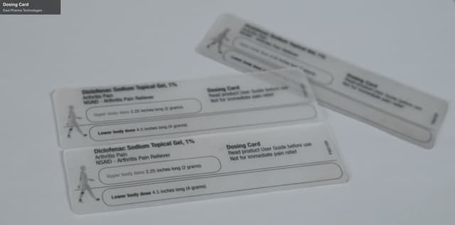 East Pharma Technologies sell "Dosing Card"