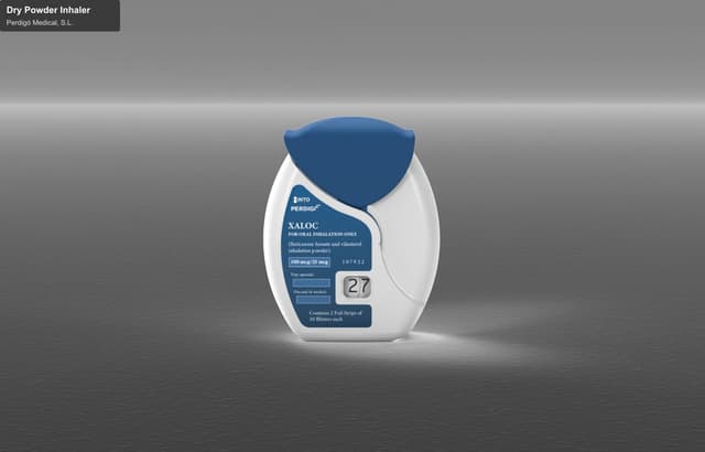 Perdigó Medical, S.L. sell "Dry Powder Inhaler"