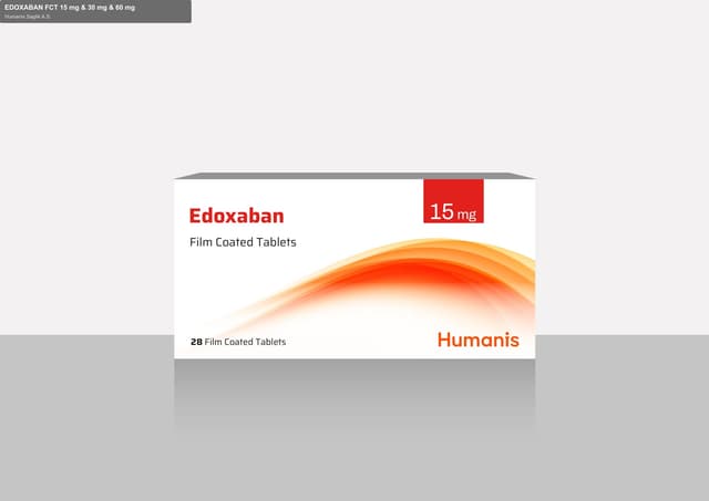 Humanis Saglik A.S. sell "EDOXABAN FCT 15 mg & 30 mg & 60 mg"