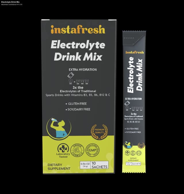 MEDWISE OVERSEAS PVT LTD sell "Electrolyte Drink Mix"