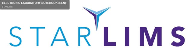 STARLIMS sell "ELECTRONIC LABORATORY NOTEBOOK (ELN)"