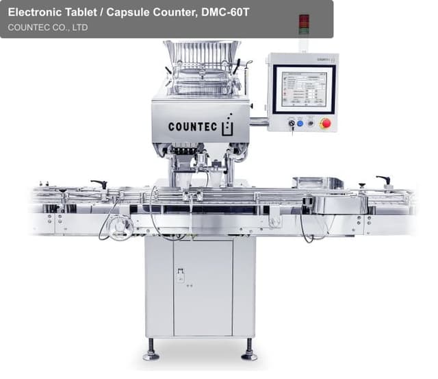 COUNTEC CO., LTD sell "Electronic Tablet / Capsule Counter, DMC-60T"