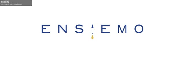 SGD Pharma India Private Limited sell "ENSIEMO"