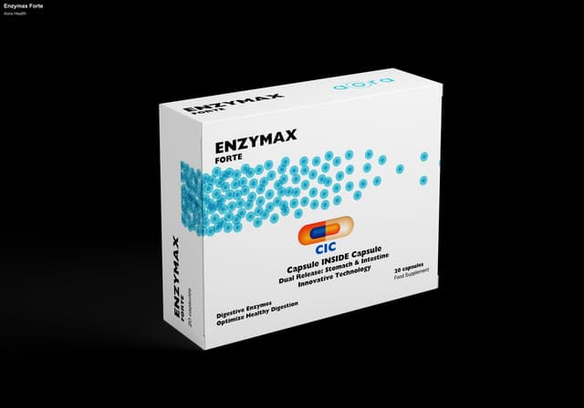 Aora Health sell "Enzymax Forte"