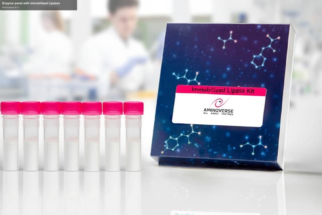 Aminoverse B.V. sell "Enzyme panel with immobilized Lipases"