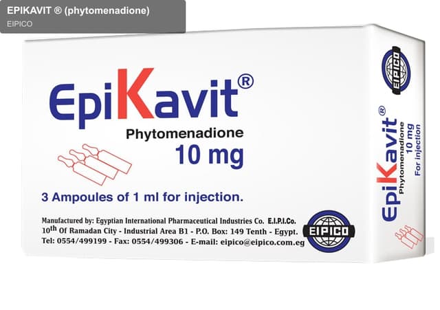 EIPICO sell "EPIKAVIT ® (phytomenadione)"