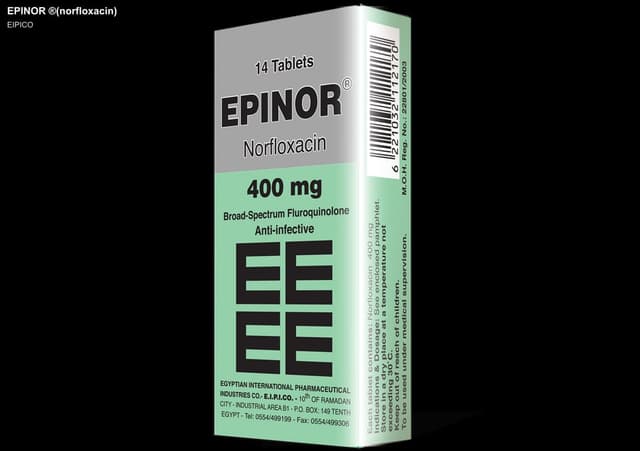 EIPICO sell "EPINOR ®(norfloxacin)"