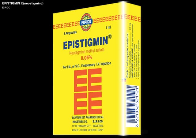 EIPICO sell "EPISTIGMIN ®(neostigmine)"