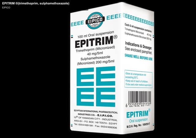 EIPICO sell "EPITRIM ®(trimethoprim, sulphamethoxazole)"
