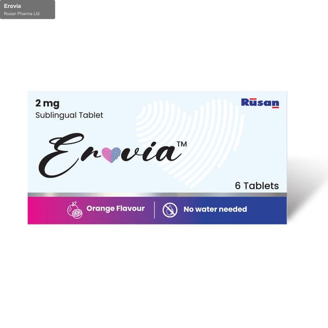 Rusan Pharma Ltd sell "Erovia"