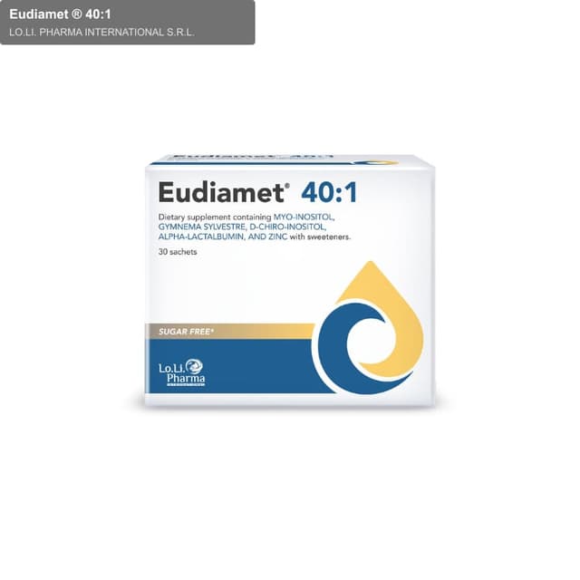 LO.LI. PHARMA INTERNATIONAL S.R.L. sell "Eudiamet ® 40:1"
