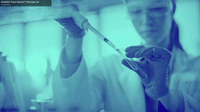 Croda pharma sell "Excipient: Super Refined™ P35 Caster Oil"