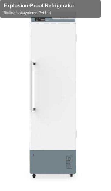 Biolinx Labsystems Pvt Ltd sell "Explosion-Proof Refrigerator"