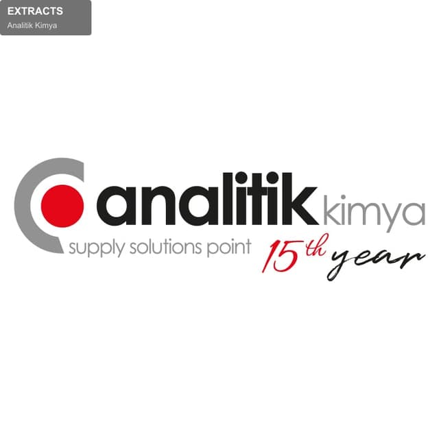 Analitik Kimya sell "EXTRACTS"