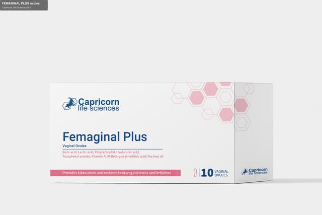 Capricorn Life Sciences B.V sell "FEMAGINAL PLUS ovules"