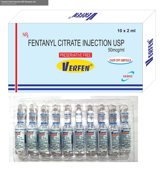 VENOR PHARMA LIMITED sell "Fentanyl Citrate Injection USP 50mcg/ml, 2ml"
