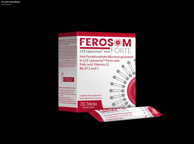 United Pharma sell "Ferosom Forte Sticks"