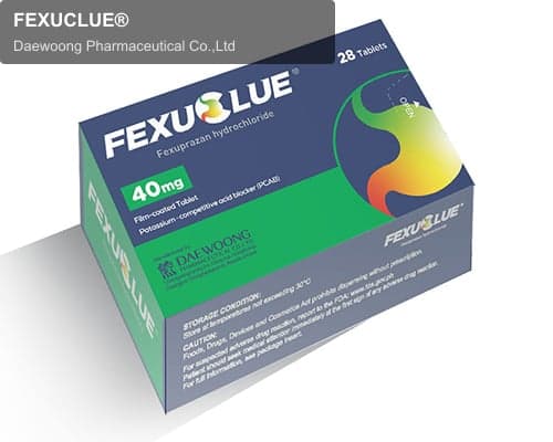 Daewoong Pharmaceutical Co.,Ltd sell "FEXUCLUE®"