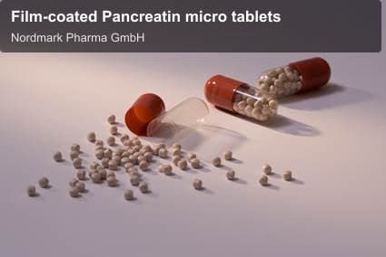 Nordmark Pharma GmbH sell "Film-coated Pancreatin micro tablets"