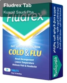 Kuwait Saudi Pharmaceutical Industries Co sell "Fludrex Tab"