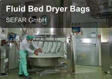 SEFAR GmbH sell "Fluid Bed Dryer Bags"