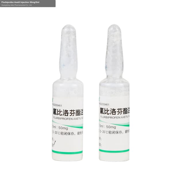 Guangdong Jiabo Pharmaceutical Co., Ltd. sell "Flurbiprofen Axetil Injection  50mg/5ml"