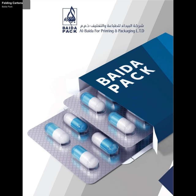Baida Pack sell "Folding Cartons"