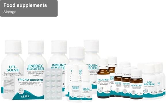 Sinerga sell "Food supplements"