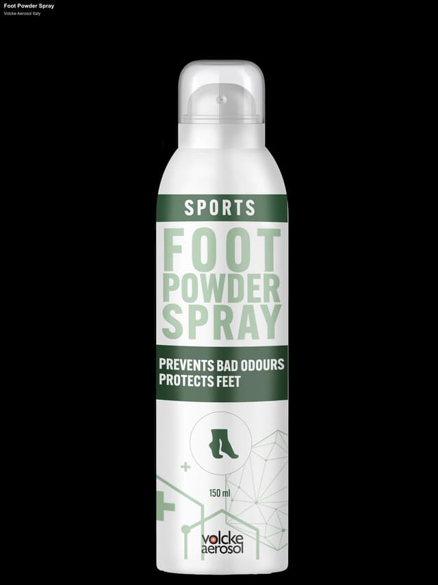 Volcke Aerosol Italy sell "Foot Powder Spray"