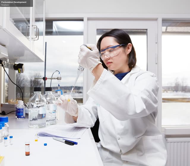 Recipharm sell "Formulation Development"