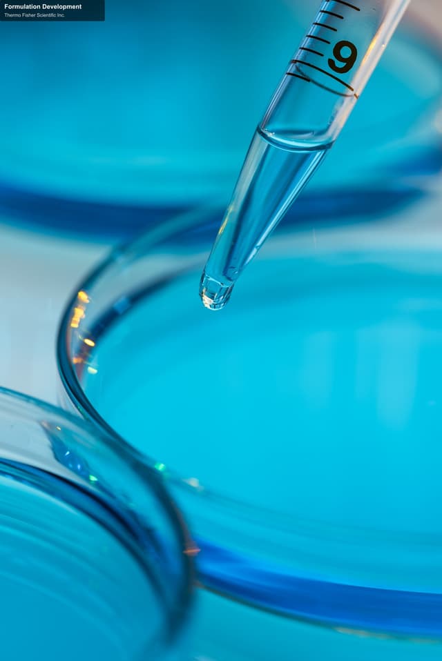 Thermo Fisher Scientific Inc. sell "Formulation Development"