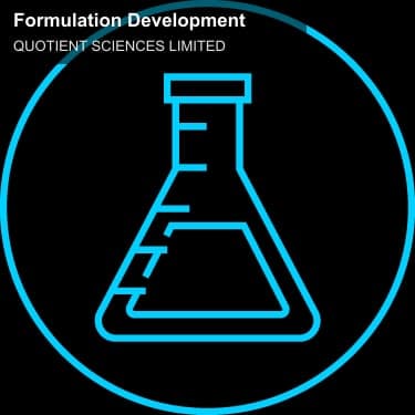 QUOTIENT SCIENCES LIMITED sell "Formulation Development"