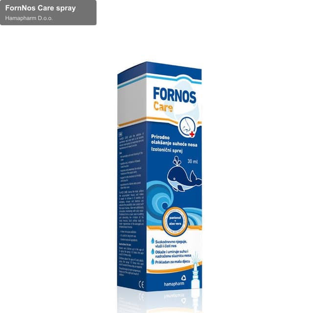 Hamapharm D.o.o. sell "FornNos Care spray"