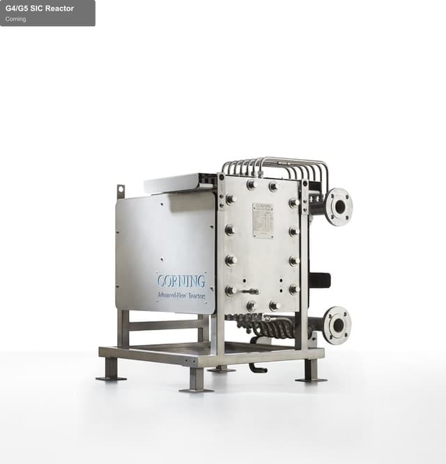Corning sell "G4/G5 SIC Reactor"
