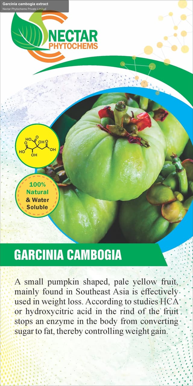 Nectar Phytochems Private Limited sell "Garcinia cambogia extract"