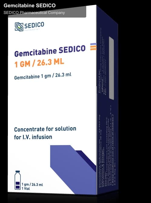 SEDICO Pharmaceutical Company sell "Gemcitabine SEDICO"