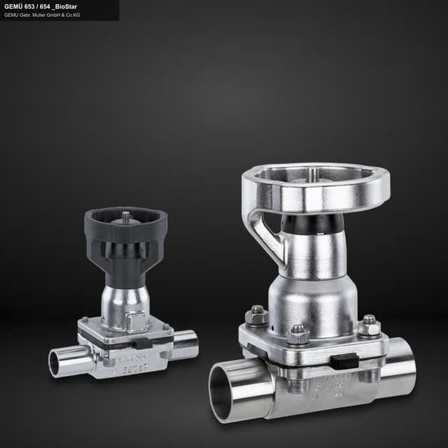 GEMU Gebr. Muller GmbH & Co.KG sell "GEMÜ 653 / 654 _BioStar"