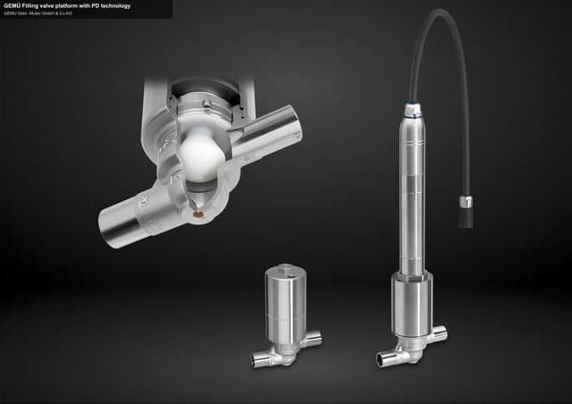 GEMU Gebr. Muller GmbH & Co.KG sell "GEMÜ Filling valve platform with PD technology"