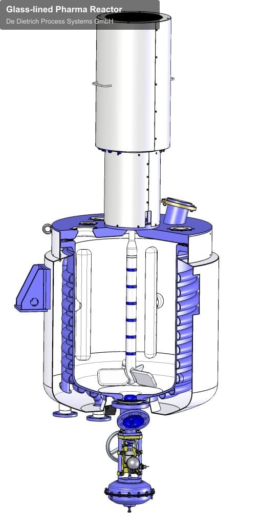 De Dietrich Process Systems GmbH sell "Glass-lined Pharma Reactor"