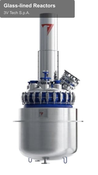 3V Tech S.p.A. sell "Glass-lined Reactors"